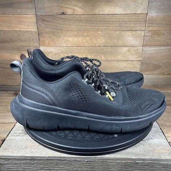 Cole Haan Men's Size 9.5 M Zerogrand Journey Shoes Runner Black Lace up C35538 - Picture 1 of 10